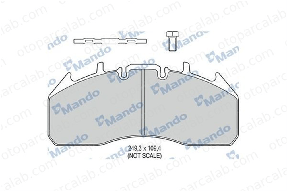 KRAFTVOLL 07150003 Fren Disk Balata Ön MERCEDES-BENZ AROCS VOLVO FL6 KTJC46 2K021