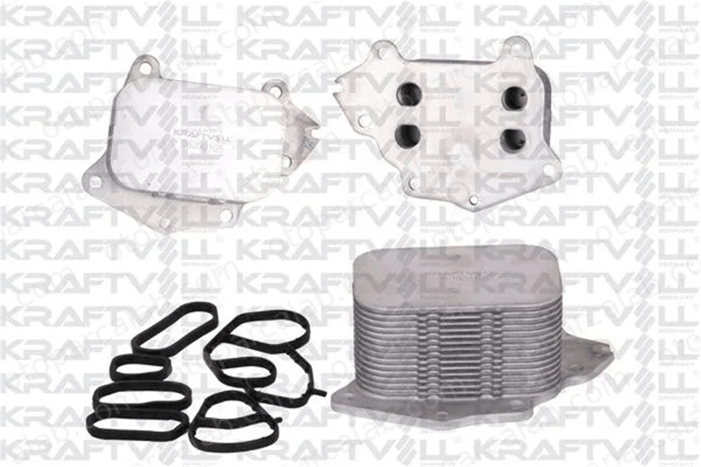 KRAFTVOLL 08090105 Motor Yağ Soğutucu PEUGEOT PARTNER Kasa/büyük limuzin PARTNER TEPEE 3M5Q6A642AA 1103L1