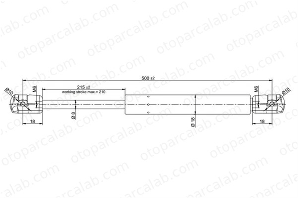 KRAFTVOLL 09010055 Bagaj Amortisörü Sağ veya Sol RENAULT 19 II 19 II Kasa/eğik arka 7700818237 7700818737