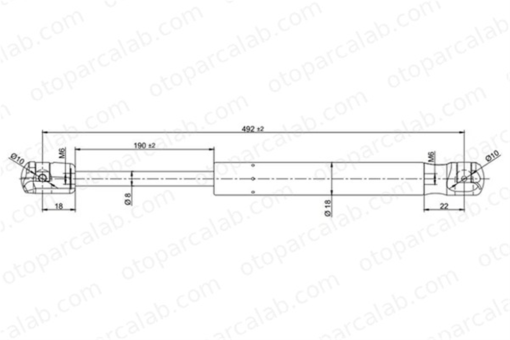 KRAFTVOLL 09010211 Bagaj Amortisörü Sağ veya Sol SEAT LEON SC MITSUBISHI OUTLANDER II 5802A007 8731Q1