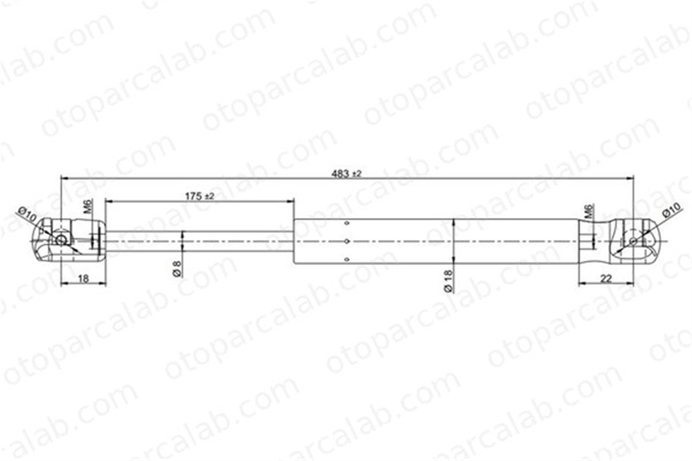 KRAFTVOLL 09010230 Bagaj Amortisörü Sağ veya Sol SEAT LEON SC MITSUBISHI OUTLANDER II 5F3827550A 8731Q1