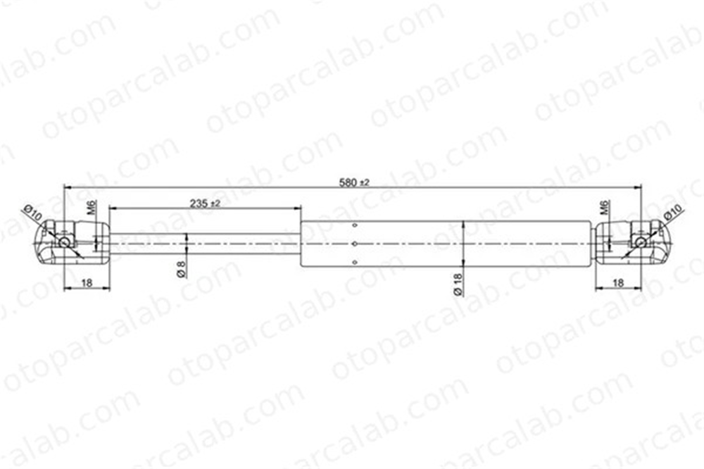 KRAFTVOLL 09010356 Bagaj Amortisörü Sağ veya Sol FORD FIESTA IV MAZDA 121 III 96FBB406A10BA 1008276