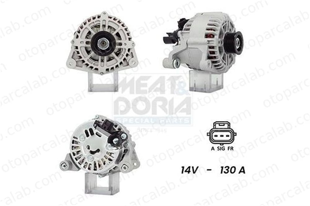 KRAFTVOLL 11020029 Alternatör FORD TOURNEO CONNECT TRANSIT CONNECT 185769719049872T1U10300BB 1464785