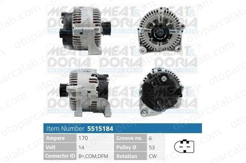 KRAFTVOLL 11020136 Alternatör BMW 5 Touring 5 12318517261 12317788821