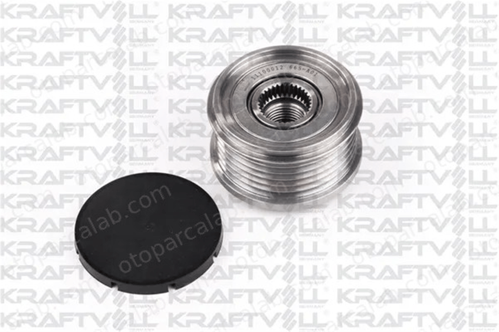 KRAFTVOLL 11100012 Alternatör Kasnağı PEUGEOT PARTNER Kasa/büyük limuzin CITROËN BERLINGO Kasa/büyük limuzin 77363468 1606856980