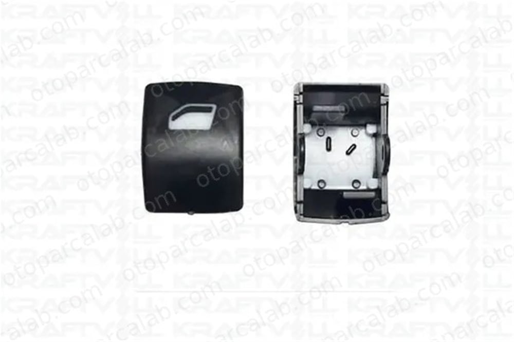 KRAFTVOLL 21032278 Cam Açma Düğmesi Ön Sağ CITROËN C3 PICASSO PEUGEOT 207 SW 649000 0000649000