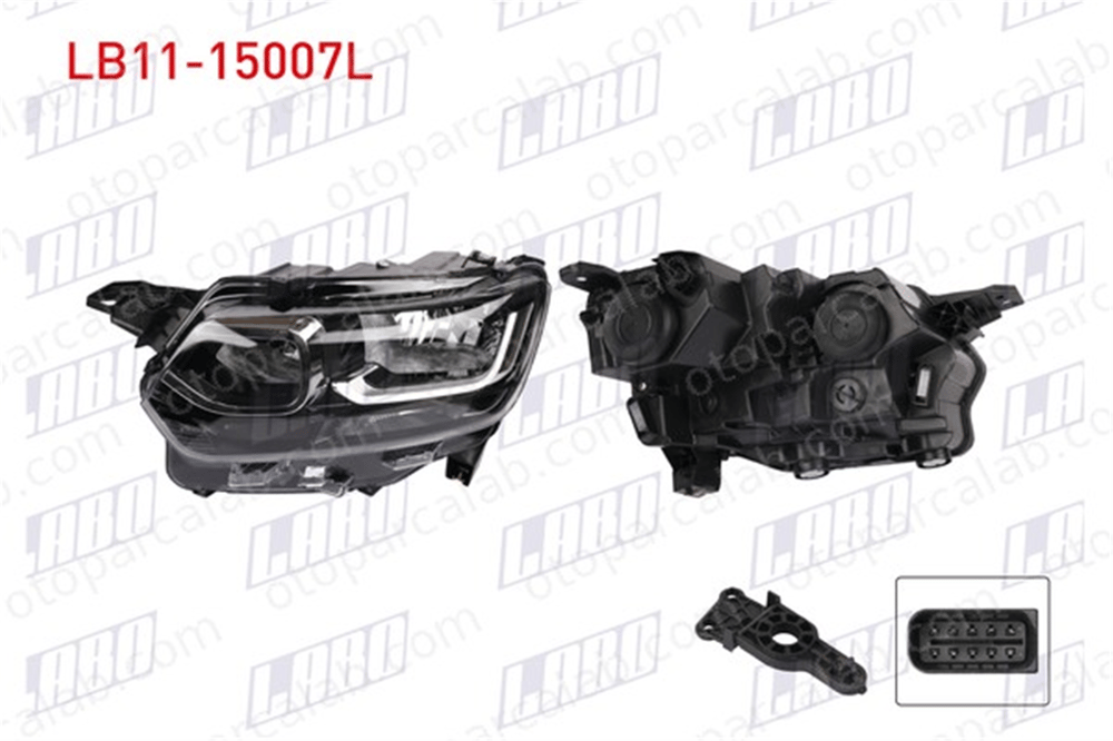 LABO LB11-15007L Far Sol CITROËN BERLINGO Kasa/büyük limuzin BERLINGO 9816824880