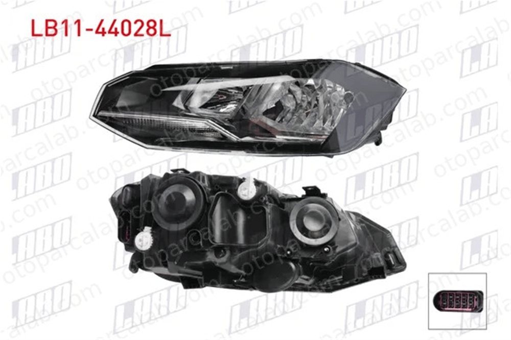 LABO LB11-44028L Far Sol VW POLO VI 2G1941005