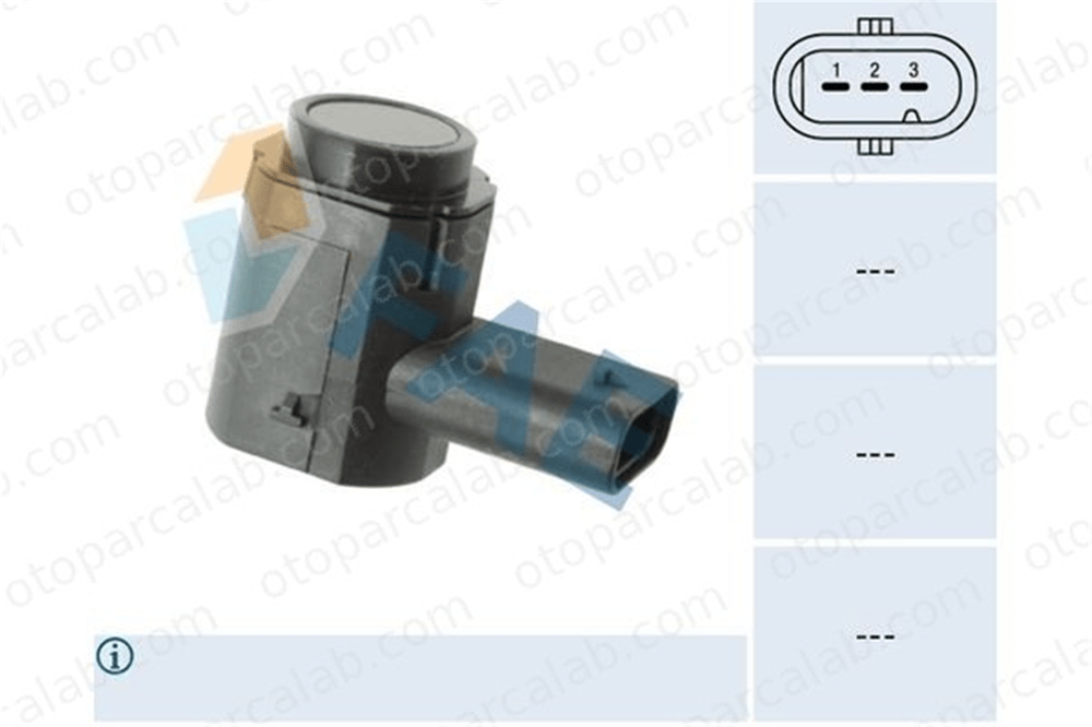 MADE IN TAIWAN P040060 Park Sensörü NISSAN QASHQAI / QASHQAI +2 I 28438JE20A FT76015