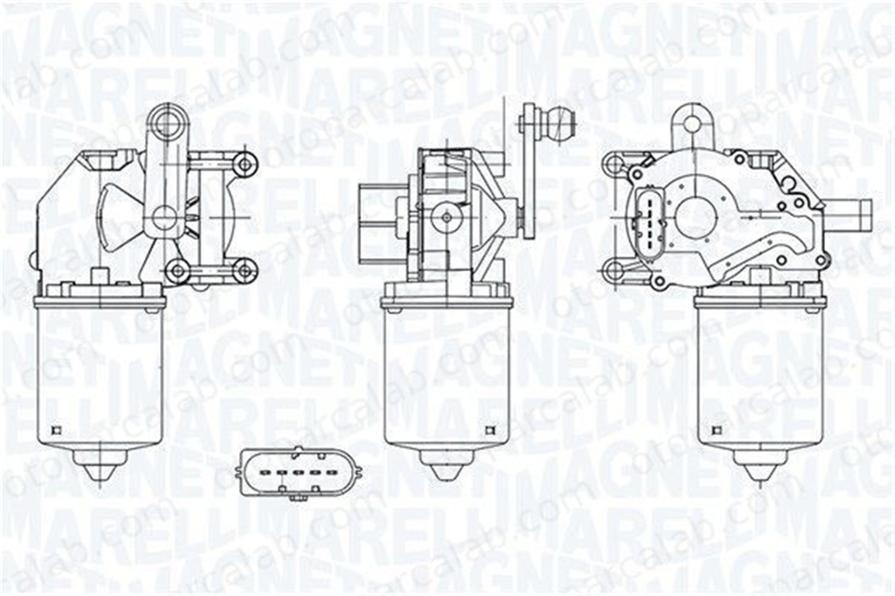 MAGNETI MARELLI 064050002010 Cam Su Motoru FORD FIESTA V FIESTA VI Van 2S6T17B571AD 1140531
