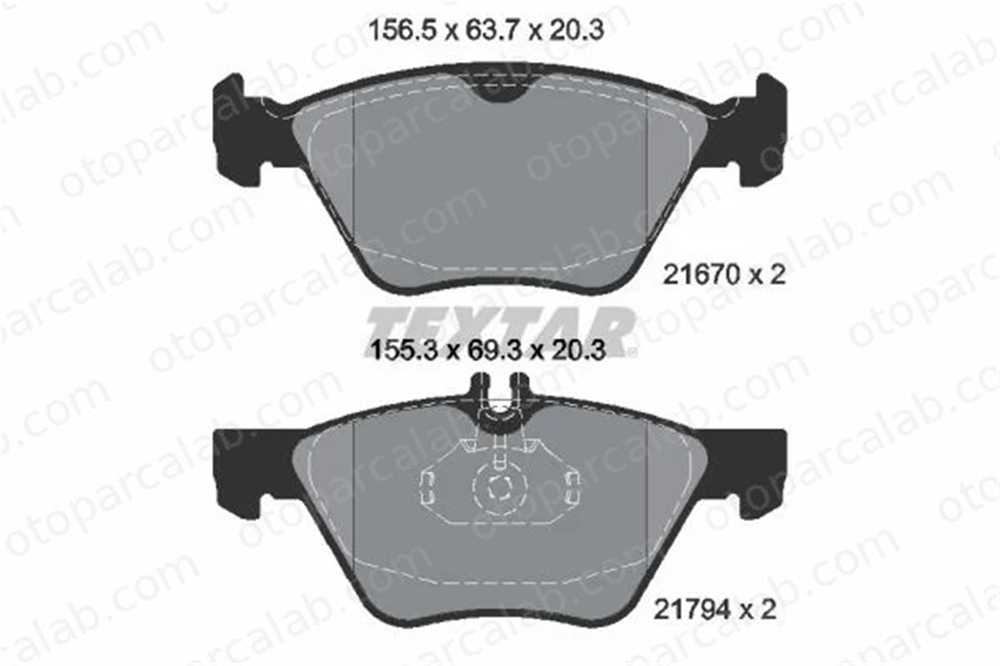 MAGNETI MARELLI 323700100300 Fren Disk Balata Ön MERCEDES-BENZ E-SERISI T-Model E-SERISI 323700100300 5114555AA