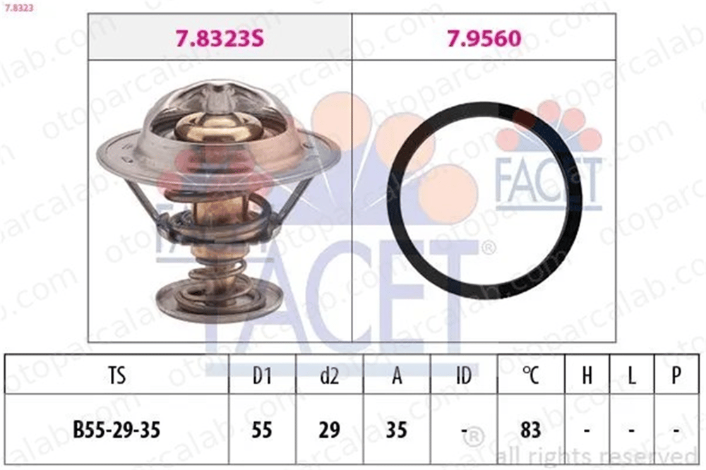 MAGNETI MARELLI 359001200070 Termostat CITROËN JUMPER Panelvan/Van FIAT ULYSSE 133823 2551129000