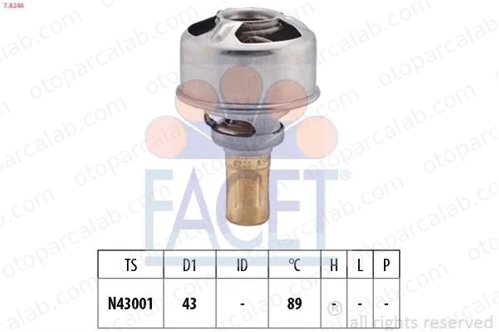 MAGNETI MARELLI 359001200270 Termostat RENAULT 21 Sedan VOLVO 340-360 7700727190 7700730540