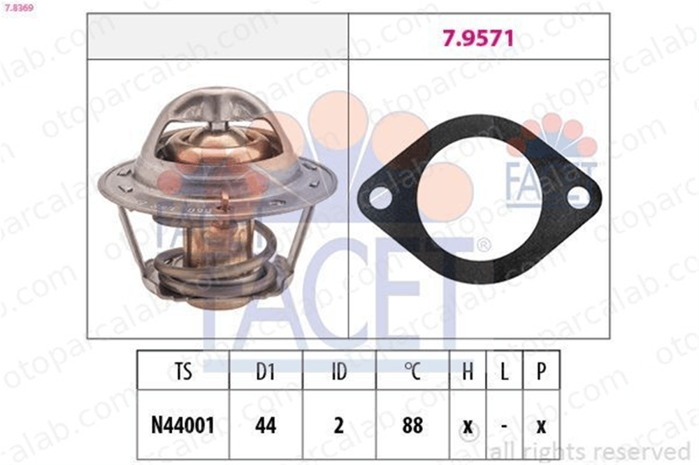 MAGNETI MARELLI 359001200980 Termostat PIAGGIO PORTER Platform şasi DAIHATSU CHARADE II 1634187208 1634187583