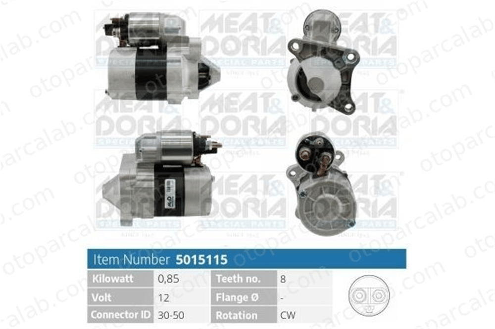 MAGNETI MARELLI 359001400180 Marş Dinamosu RENAULT MEGANE II DACIA LOGAN 8200266777 7711135335