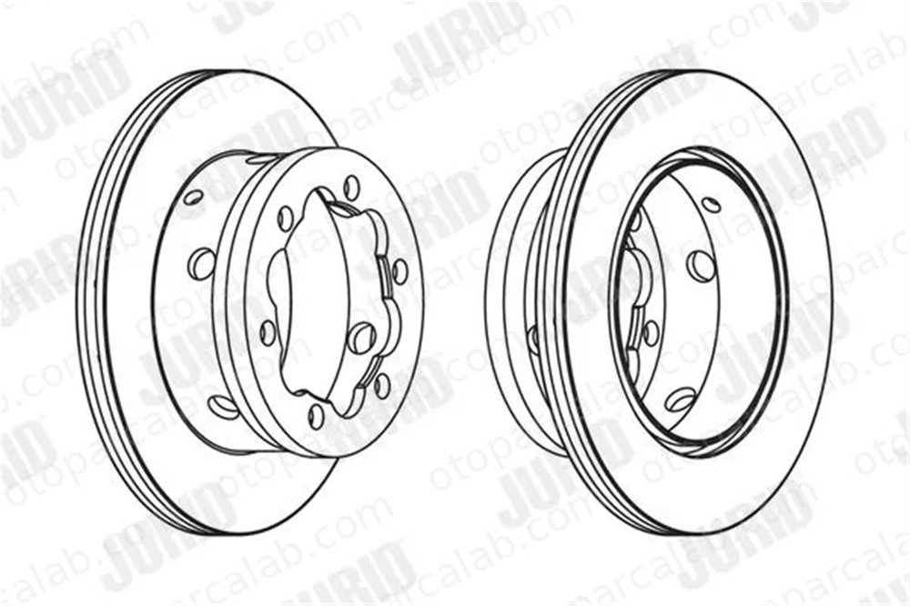 MAGNETI MARELLI 360704019100 Fren Disk Ayna Arka Sağ ve Sol MERCEDES-BENZ SPRINTER 4-t Panelvan/Van SPRINTER 4-t Platform şasi 5103606AA 9044230112