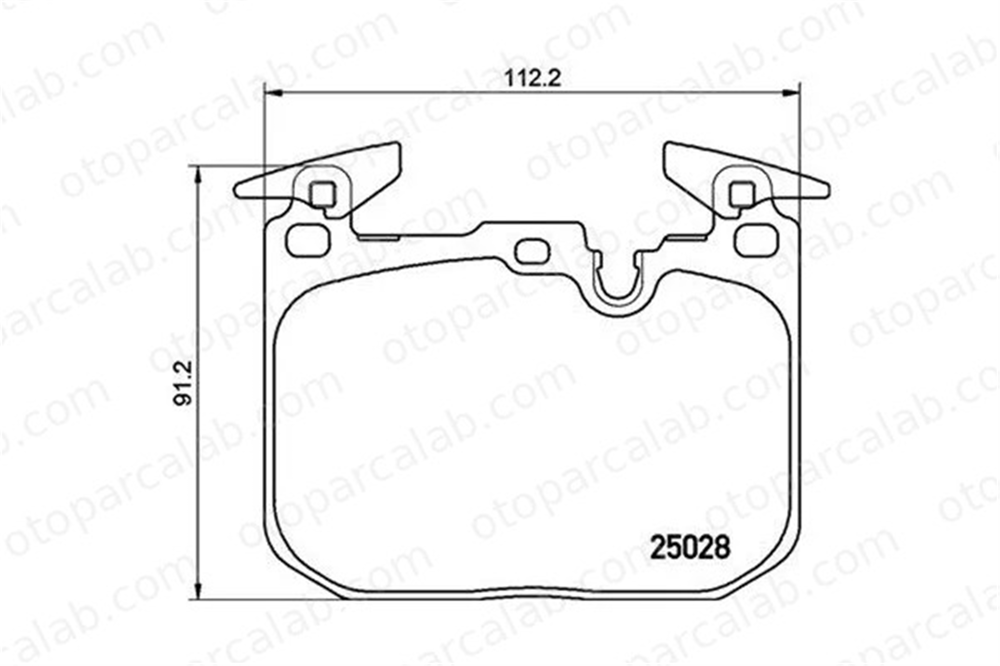 MAGNETI MARELLI 363700406088 Fren Disk Balata Ön BMW 1 3 363700406088 34106799805