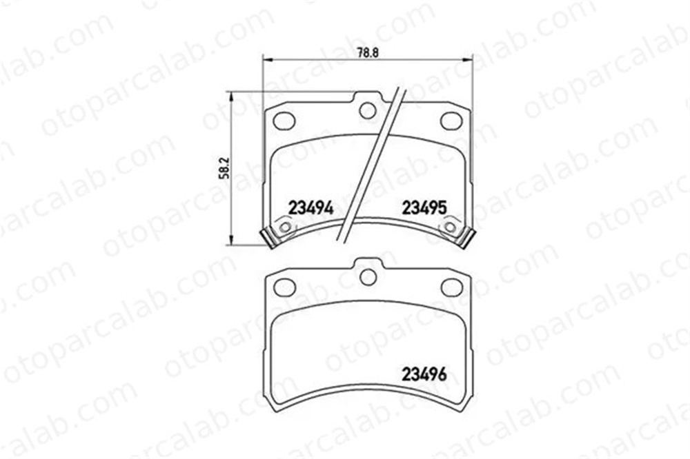 MAGNETI MARELLI 363700416009 Fren Disk Balata Ön DAIHATSU CUORE V 363700416009 4465B5020