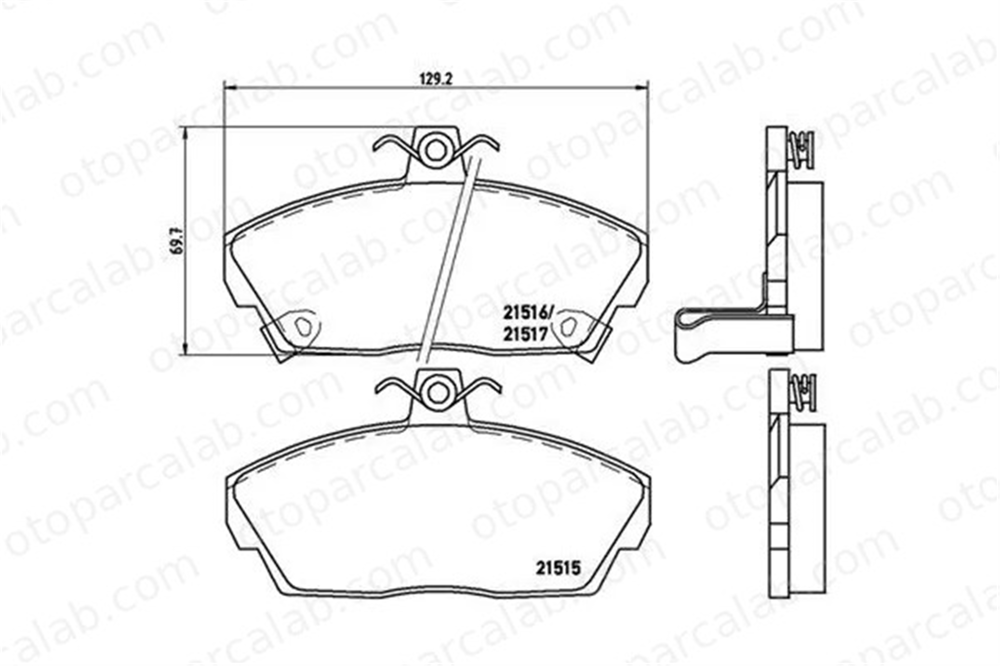 MAGNETI MARELLI 363700428020 Fren Disk Balata Ön ROVER 200 II Hatchback 400 II 363700428020 45022S6DE01