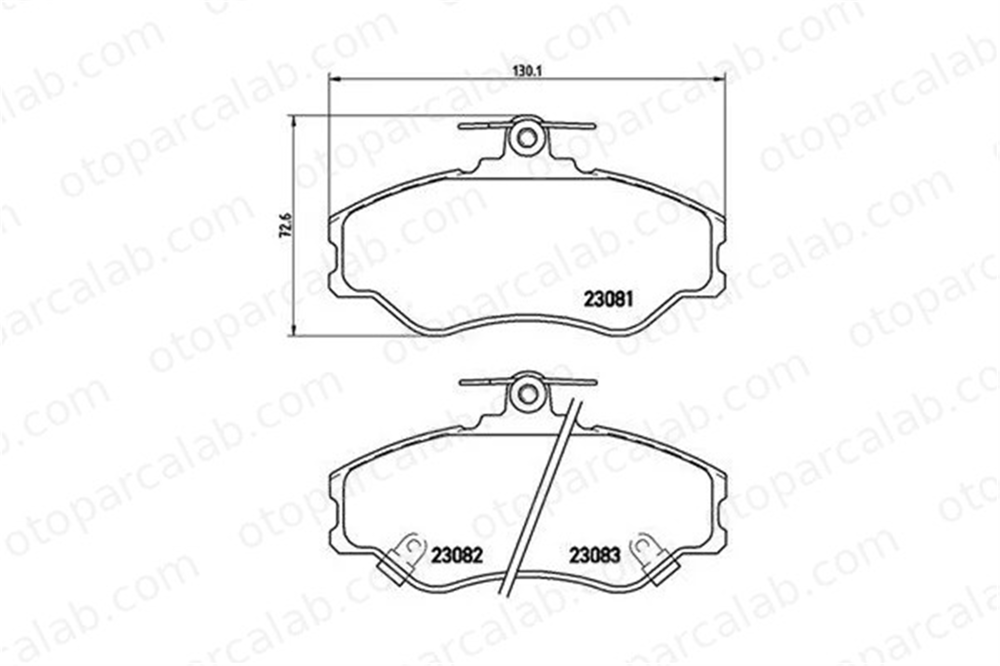 MAGNETI MARELLI 363700430005 Fren Disk Balata Ön HYUNDAI H100 Panelvan/Van H100 Minibüs/Otobüs 363700430005 5810143A00