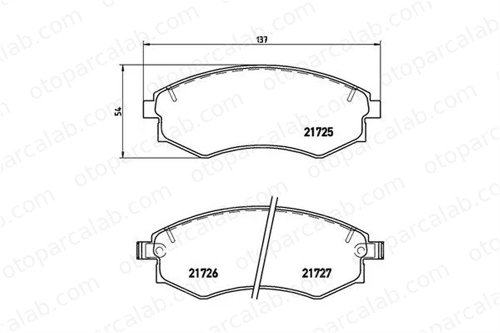 MAGNETI MARELLI 363700430022 Fren Disk Balata Ön HYUNDAI SONATA III LANTRA II Station wagon 363700430022 4813005010