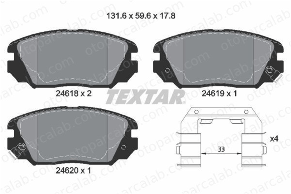 MAGNETI MARELLI 363700430031 Fren Disk Balata Ön HYUNDAI GRANDEUR SONATA V 363700430031 581013KA31