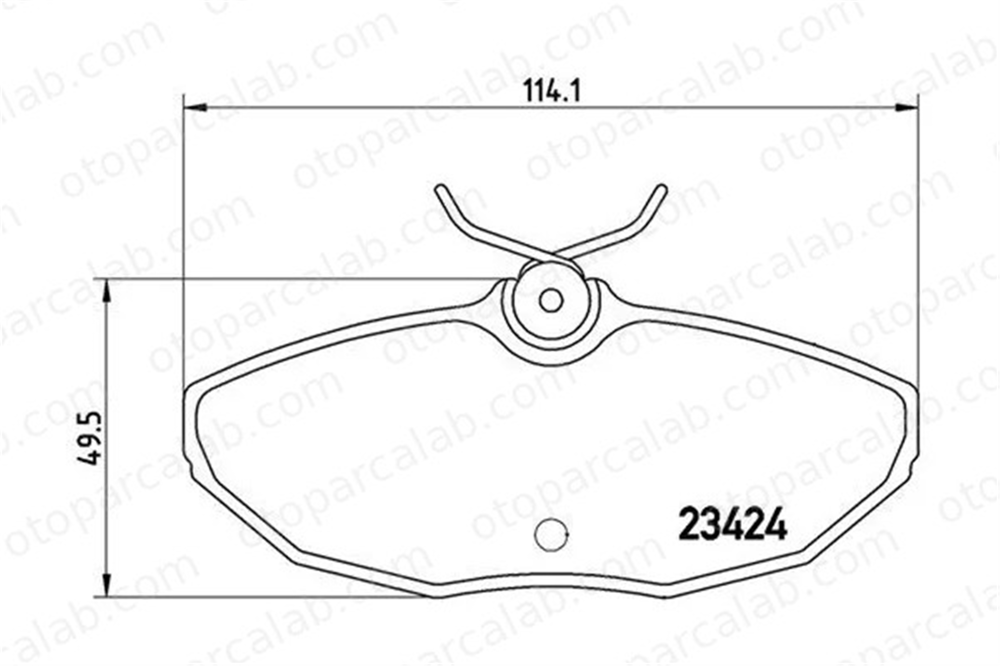 MAGNETI MARELLI 363700436013 Fren Disk Balata Arka JAGUAR XJ S-TYPE II 363700436013 1W4Z2200AA