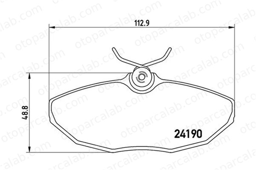 MAGNETI MARELLI 363700436015 Fren Disk Balata Ön JAGUAR S-TYPE II 363700436015 C2C8342