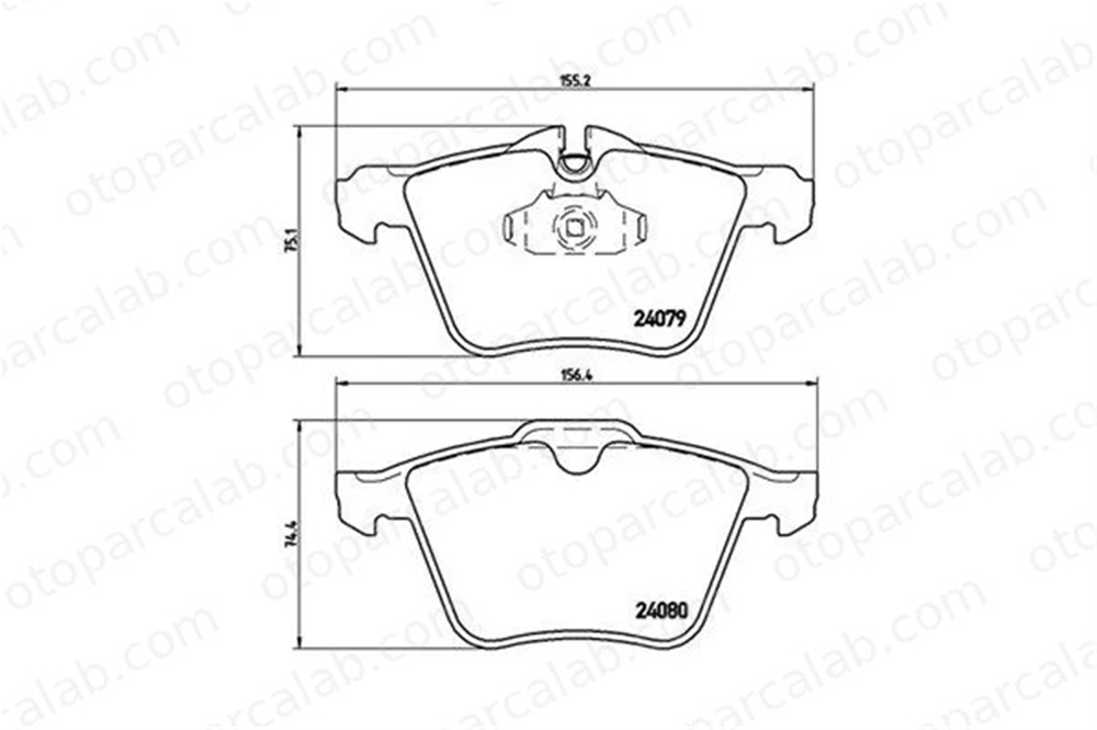 MAGNETI MARELLI 363700436019 Fren Disk Balata Ön JAGUAR XJ XF I 363700436019 C2C27291