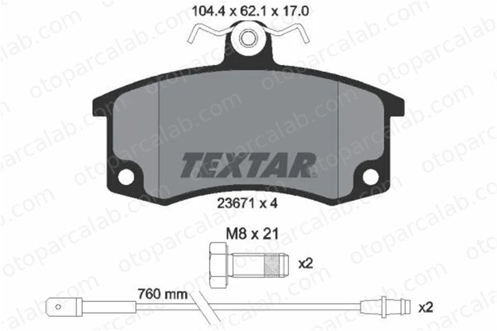MAGNETI MARELLI 363700441004 Fren Disk Balata Ön LADA 110 SAMARA 363700441004 11180350108000
