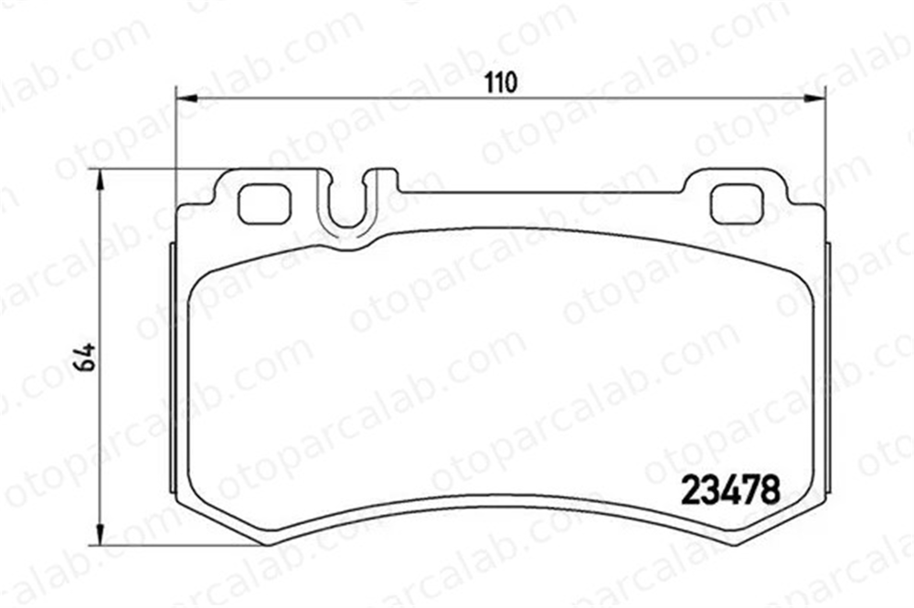 MAGNETI MARELLI 363700450061 Fren Disk Balata Arka MERCEDES-BENZ SL S-SERISI 363700450061 4230430