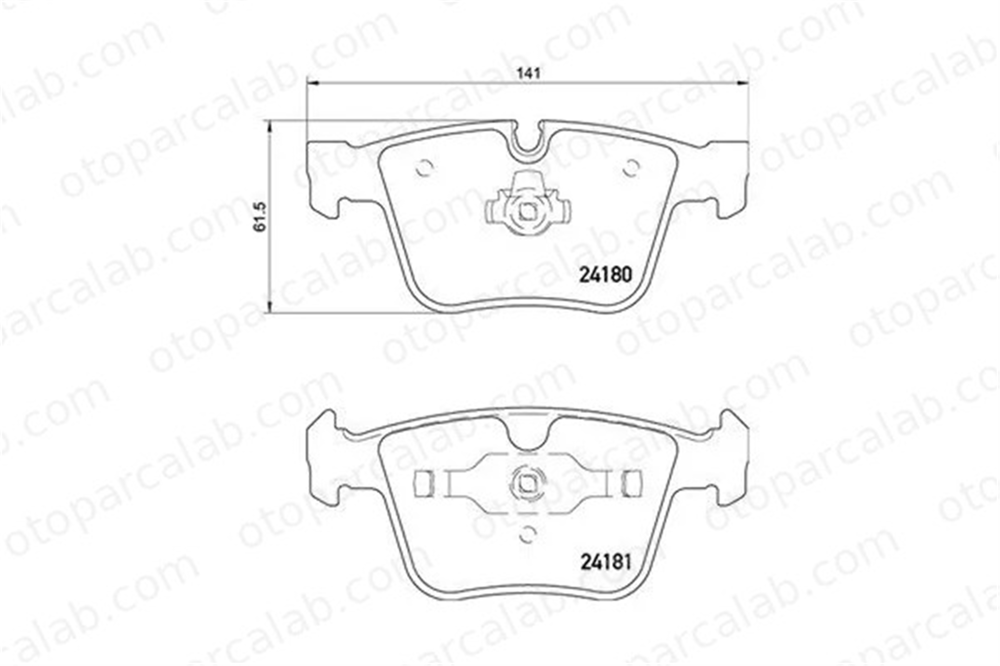 MAGNETI MARELLI 363700450116 Fren Disk Balata Arka MERCEDES-BENZ S-SERISI S-SERISI Coupe 363700450116 4207004