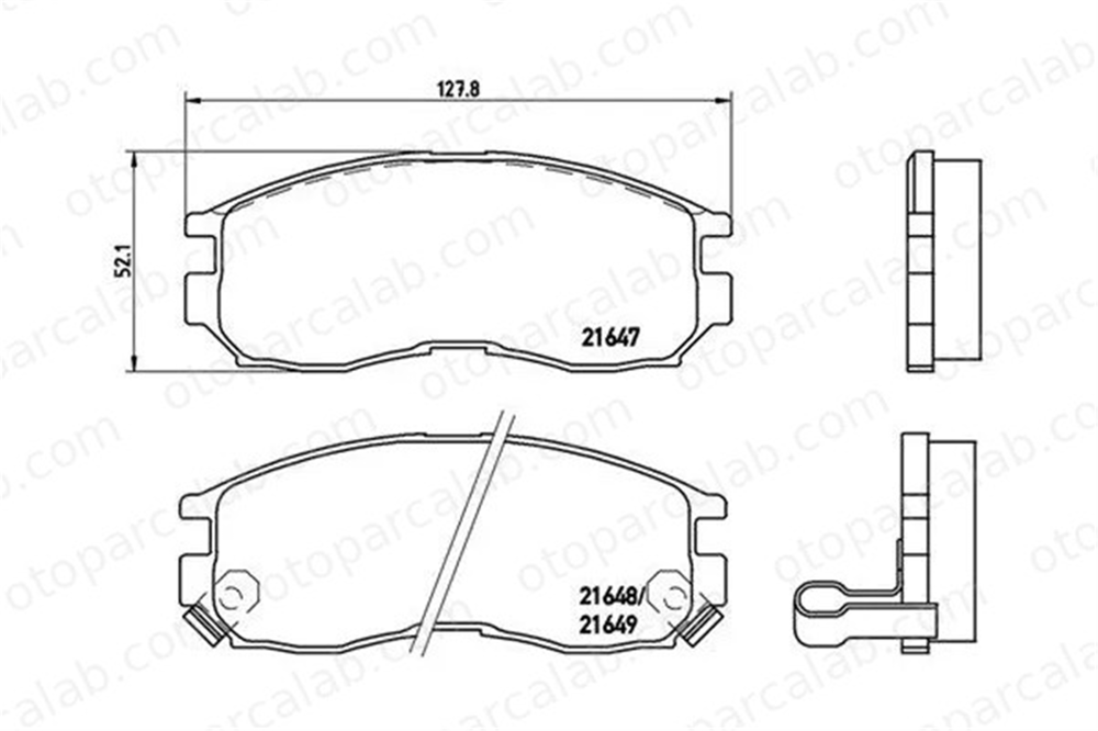 MAGNETI MARELLI 363700454014 Fren Disk Balata Ön MITSUBISHI GALANT VI Sedan GALANT VI 363700454014 4615A069