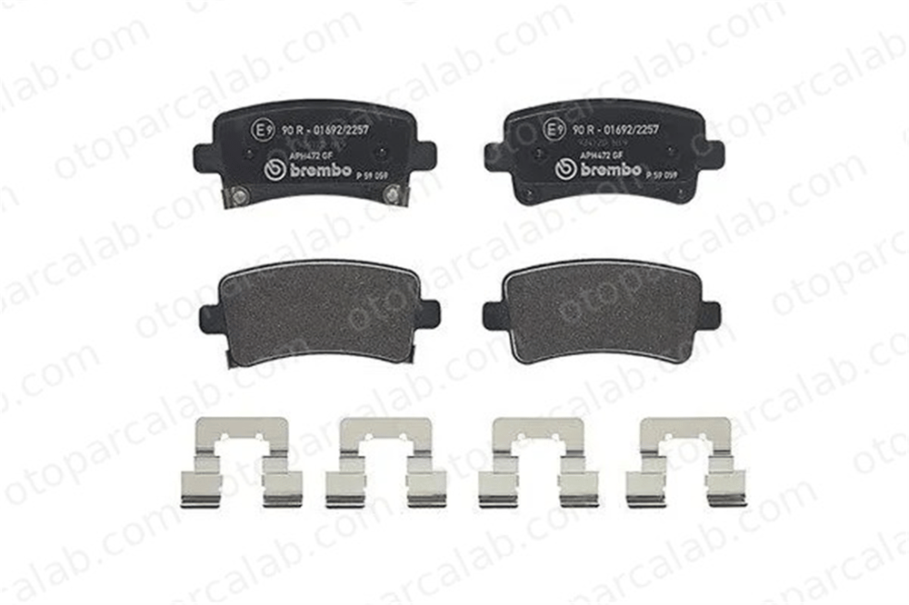 MAGNETI MARELLI 363700459059 Fren Disk Balata Arka OPEL INSIGNIA A Sports Tourer INSIGNIA A 363700459059 16586609
