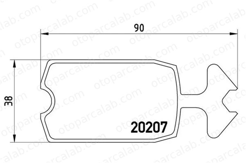 MAGNETI MARELLI 363700461002 Fren Disk Balata Ön CITROËN MEHARI 2 CV 363700461002 5434279