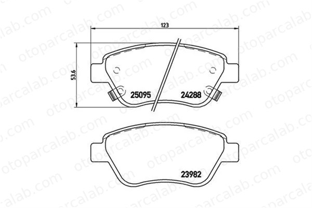 MAGNETI MARELLI 363700466001 Fren Disk Balata Ön PROTON GEN 2 PERSONA Sedan 363700466001 95521571