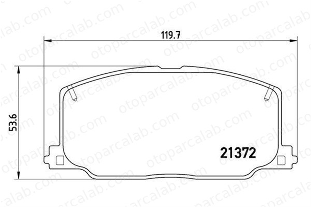 MAGNETI MARELLI 363700483016 Fren Disk Balata Ön TOYOTA CAMRY CAMRY Station wagon 363700483016 AY040TY002