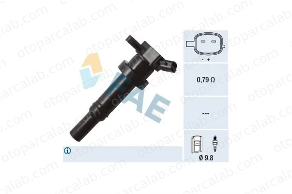 MAHER 00722 Ateşleme Bobini HYUNDAI i20 II KIA RIO III 2730103200 2730103110