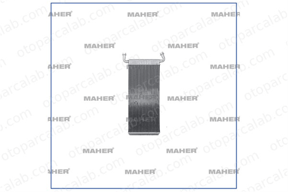 MAHER 10702 Kalorifer Radyatörü MERCEDES-BENZ SPRINTER 3,5-t Panelvan/Van SPRINTER 3,5-t Platform şasi 2E0819017C 38358901