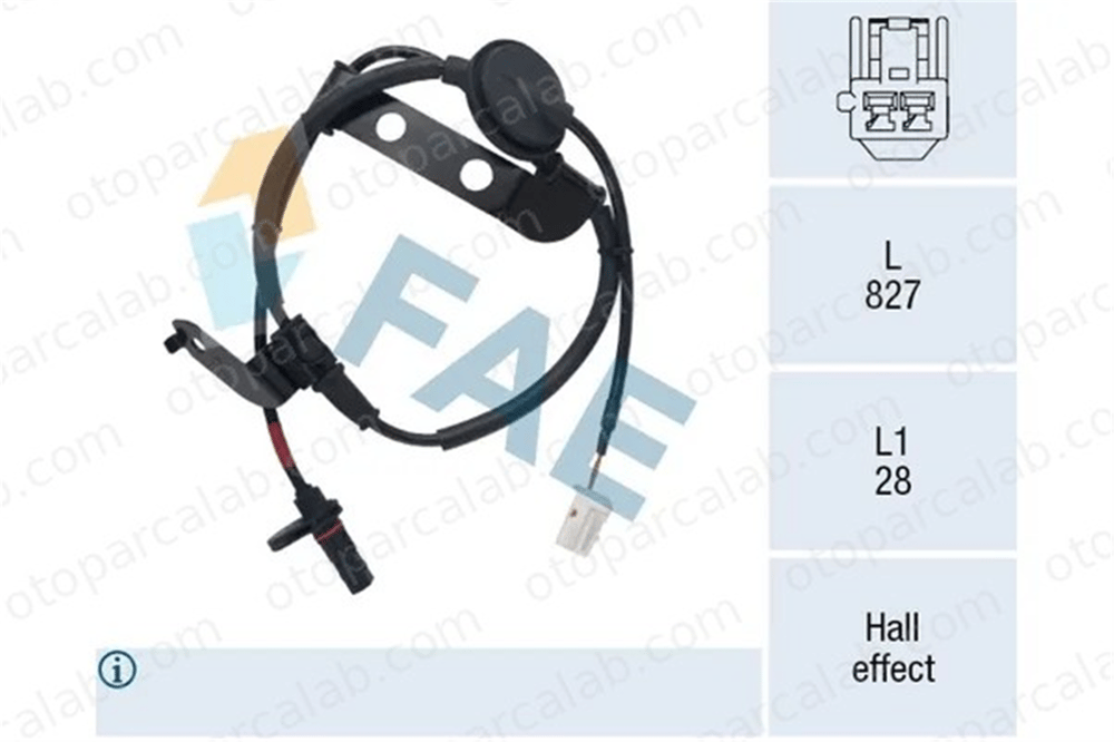 MAHER 12393 Abs Sensörü Arka Sağ HYUNDAI i30 Station wagon i30 599302H300