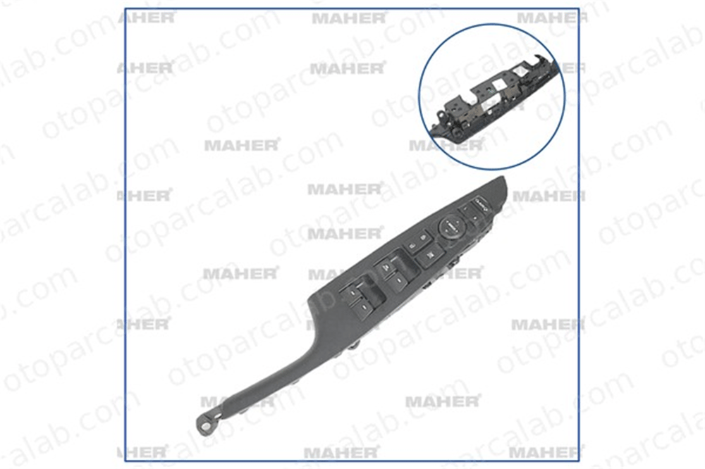 MAHER 15617 Cam Açma Düğmesi Ön Sol HYUNDAI TUCSON 93570D30414X