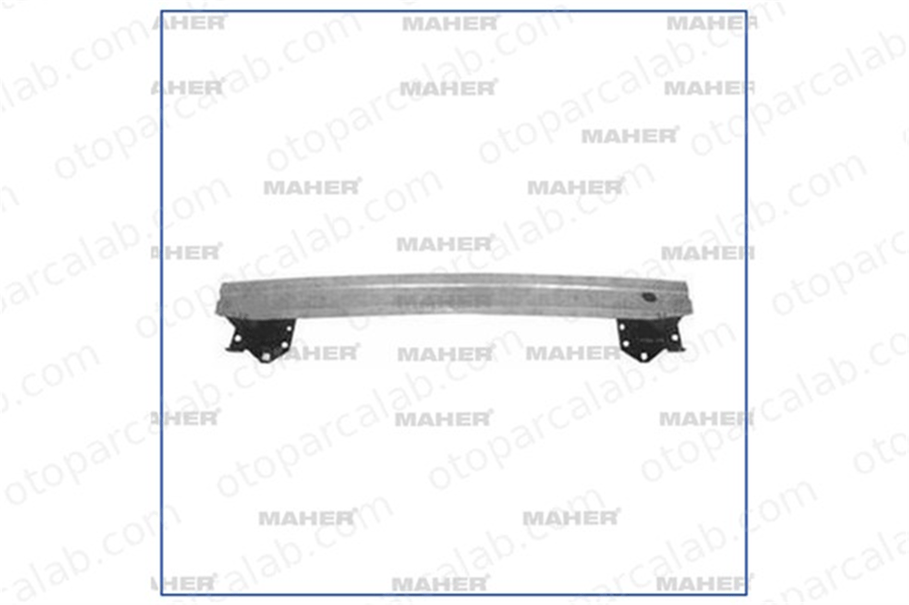 MAHER 20580 Tampon Demiri Ön CITROËN C4 II C4 II Kasa/eğik arka 9672762080 9687296680