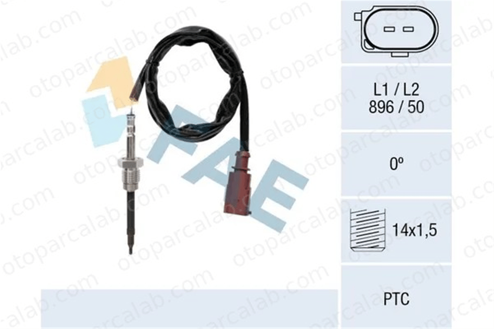 MAHER 31403 Egzoz Sıcaklık Sensörü VW GOLF VII GOLF VII Variant 4L906088DA 04L 906 088 DA
