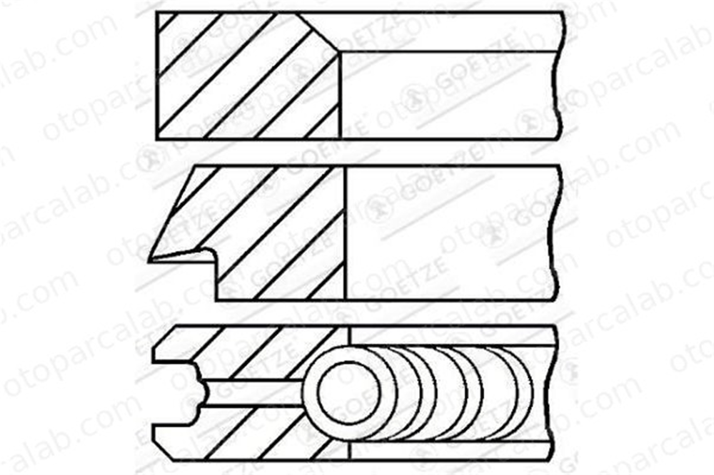 MAHLE 001 40 V2 Segman (89.90MM-0.50) MERCEDES-BENZ E-SERISI E-SERISI T-Model 001 40 V2
