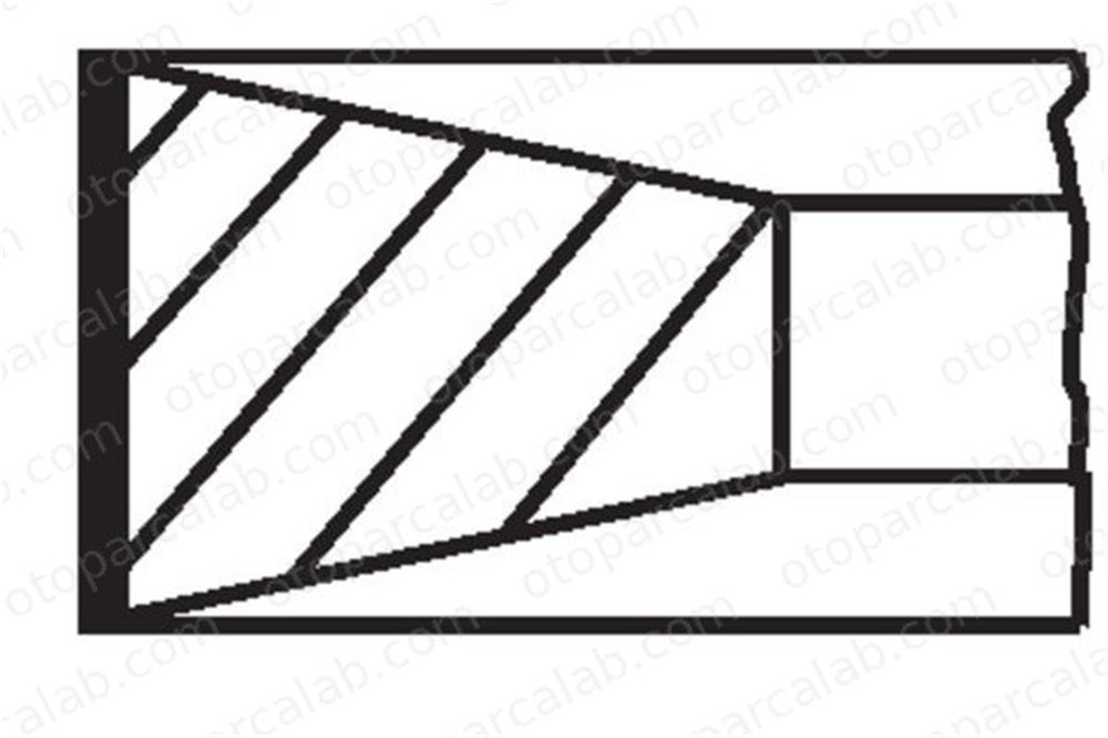 MAHLE 008 05 N0 Segman (93.00MM-STD) FIAT DUCATO Platform şasi IVECO DAILY II Panelvan/Van 805N0 008 05 N0