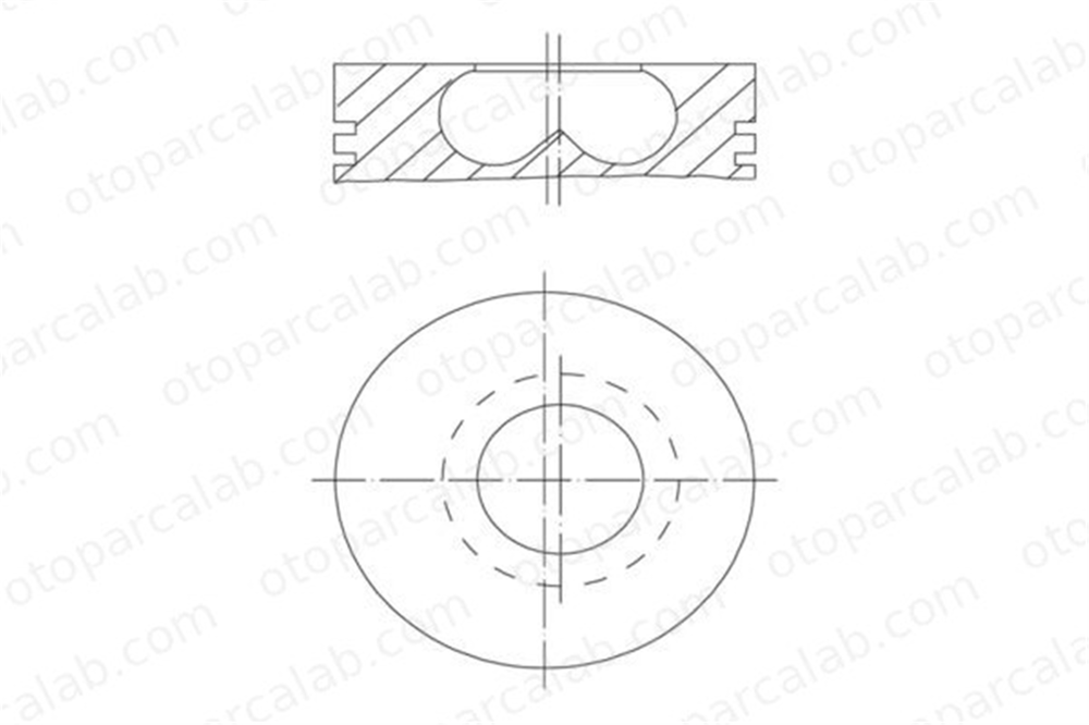 MAHLE 009 50 01 Piston (94.80MM-0.40) FIAT DUCATO Minibüs/Otobüs DUCATO Panelvan/Van 500340855 0000500340855