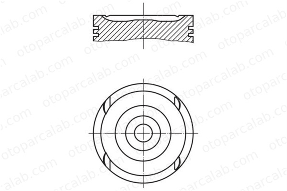 MAHLE 011 79 00 Piston (86.00MM-STD) CATERHAM SEVEN 90443138 623353