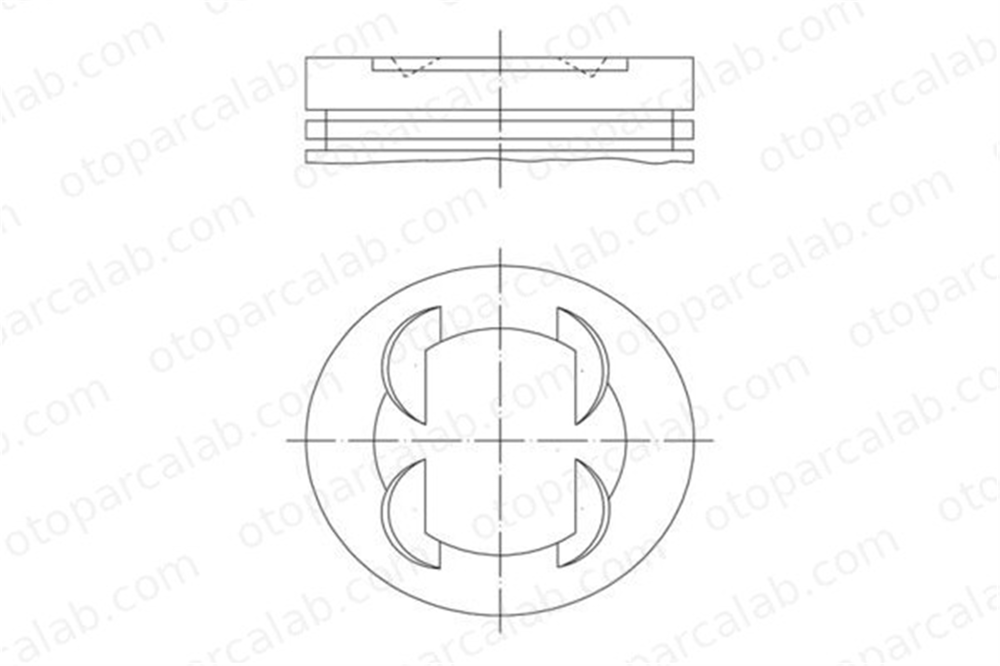 MAHLE 011 PI 00110 000 Piston (73.40MM-STD) OPEL CORSA E ADAM 625067 623150