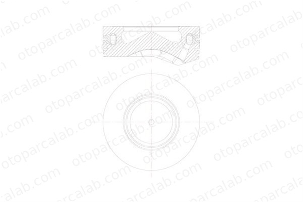 MAHLE 028 PI 00129 002 Piston (81.50MM-STD) VW TRANSPORTER T5 Minibüs/Otobüs TRANSPORTER T5 Panelvan/Van