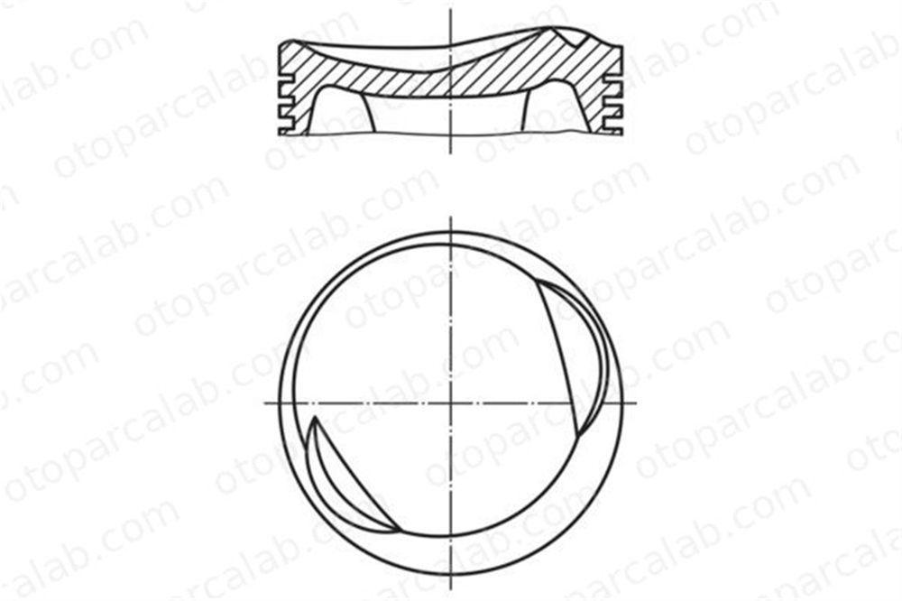 MAHLE 081 15 02 Piston (84.50MM-0.50) BMW 3 3 Cabrio 11251714810 11251718812